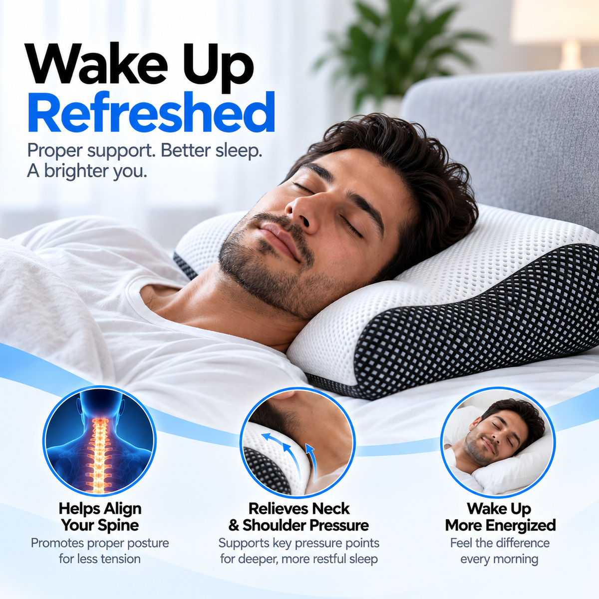 Fixirest CerviTrak Alignment Pillow