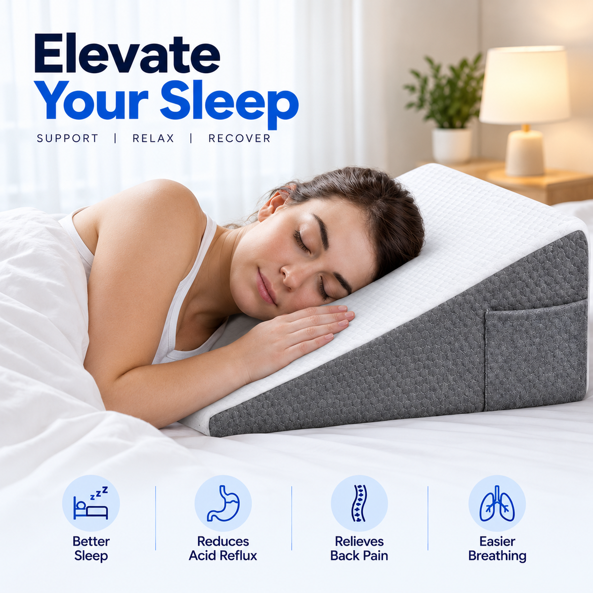 Fixirest OrthoWedge Align Pillow